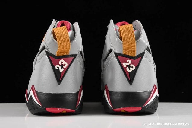Official Maikesneakers Reflective BV6281-006 Air 7 Jordan Cardinal 0707